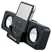 INSTEN Folding Stereo Speaker - Black