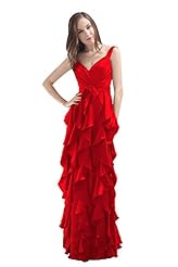  Satin/Silk Bridesmaid Dress  With Ruffles