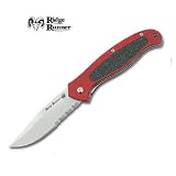 Vetra Fantasy Folder Knife In Red From Ridge Runner