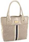 Tommy Hilfiger Logo Items Small Tommy Tote,Taupe,one size