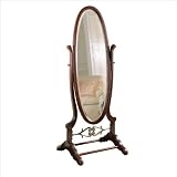 Powell Heirloom Cherry Cheval Mirror