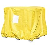 New Pig PAK381 Vinyl Polyester Spill Pallet Tarp, 57" Length x 57" Width x 40" Height, Yellow