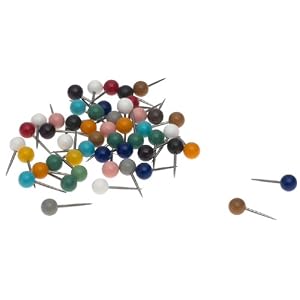 Moore-Map-Tacks-assorted-colors-card-of-50