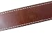 A Stitched Leather Belt on White - 24