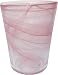 Ecoware 7468SP 13.5 cm Internal Diameter Recyclable Glass Flared Orchid Planter (Soft Pink)