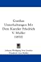 Goethes Unterhaltungen Mit Dem Kanzler Friedrich V. Muller (1870) (German Edition)