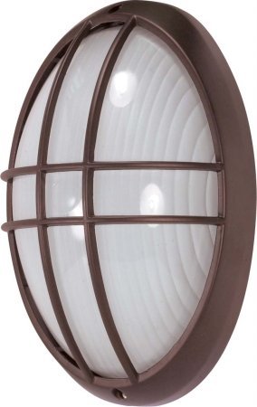 Nuvo Lighting 60-573 1 Light Cfl - 13 in. - Large Oval Cage Bulk Head - 1 13W GU24 Lamp Included - Pack of 6
