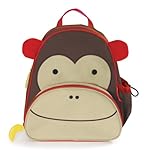 Skip Hop Zoo Pack Little Kid Backpack, Monkey