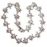 Sterling Silver Hawaiian Honu Sea Turtle Anklet