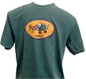 T-shirt "Dumbass" Green 100% Cotton Fishing T-shirt