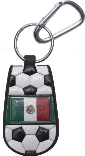 Mexico Flag Classic Soccer Keychain