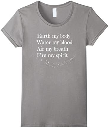 Women's Witches T Shirt Large Slate