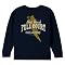 Boys' Hanes Printed Fleece Crew - Blue