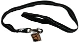 214-NL-1S Julius K9® IDC-Leine Führleine nachleuchtend – 25mm breit – 1m lang mit Handschlaufe – K-9 Hundeleine