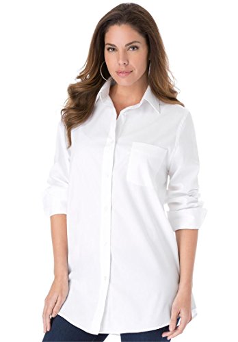 Women's Plus Size Boyfriend Shirt