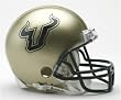 South Florida Bulls Miniature Replica NCAA Helmet w/Z2B Mask by Riddell