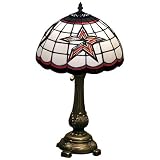 Houston Astros MLB Stained Glass Table Lamp