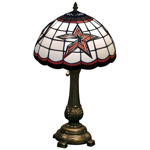 Houston Astros MLB Stained Glass Table Lamp