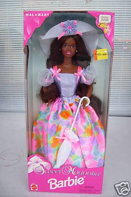 Childrens Toyshop  Toys : Sweet Magnolia Barbie (African-American)