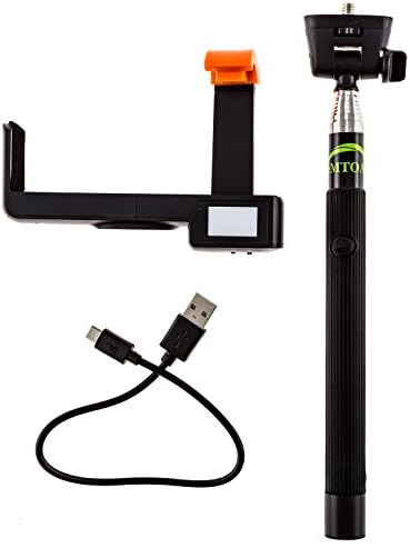New! LED lighted Selfie Stick, Self-portrait Monopod Extendable Selfie Stick with built-in Bluetooth Remote Shutter for iPhone 5, 6, 6s, iphone 6 plus, Samsung Galaxy S5, S6
