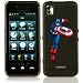Captain America on Samsung Instinct Phone Cover (Black)