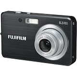 Electronics : Fujifilm Finepix J10 8.2MP Digital Camera with 3x Optical Zoom (Matte Black)
