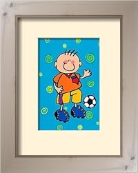 Kids III framed art print by Sophie Harding