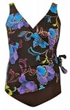 Longitude Polynesia Plus Size Surplice Swimsuit - Women's Swimsuit Plus Size Swimsuits