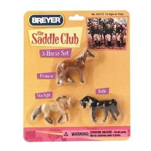 Saddle Club Mini Whinnies 3- Horse Set by