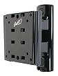Bell'O 8140DB Tilt/Pan Mount For Most 12" - 32" TVs "For Dummies" (Piano Black)