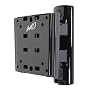 Bell'O 8140DB Tilt/Pan Mount For Most 12" - 32" TVs "For Dummies" (Piano Black)