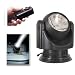 Remote Control 500,000 Candlepower Spotlight with Suction mount - Black