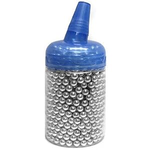TSD 6mm aluminum airsoft BBs, 0.29g, 1000 rds, silver