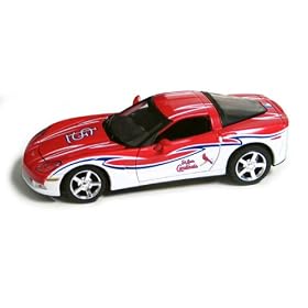 Upper Deck Collectibles MLB Corvette Coupe - St. Louis Cardinals