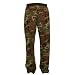 Classic Greens and Brown Camouflage Cammo Novelty Print Jersey cotton pants for lounging, sleep, sports. Unisex relaxed fit, available in 3 Youth sizes, exposed elastic waist