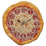 12 Pizza Wall Clock