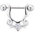 Crystalline Gem Tribal Knock-Out Nipple Shield