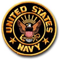 UNITED STATES NAVY LOGO 3" PATCH