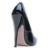 8260 Spike Angel, black patent-size 14