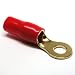 Stinger 4 Gauge Crimp Style Ring Terminal (2 Pair)