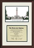 Diploma Frame & Lithograph Louisiana State Tigers LSU