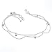 Chaîne de Cheville en Argent Sterling - Modèle Fantaisie Indien