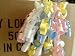 50 Pastel Curly Bows