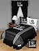 Read OAKLAND RAIDERS 6PC TWIN BEDDING SET, Comforter, 3pc Sheet Set, Pillow Sham, Bedskirt, New NFL Football Boys Details OAKLAND RAIDERS 6PC TWIN BEDDING SET, Comforter, 3pc Sheet Set, Pillow Sham, Bedskirt, New NFL Football Boys