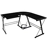 Walker Edison 3 Piece Home Office Computer Desk - Black