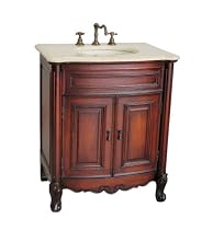 30" Marble Top Stanley Bathroom Sink Vanity - Model BA-2897M