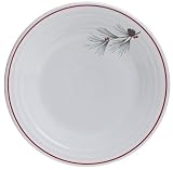 Fiesta Holiday Pine Luncheon Plates, Set of 4