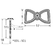 Figure-8 Cast Iron Burner Special Venturi
