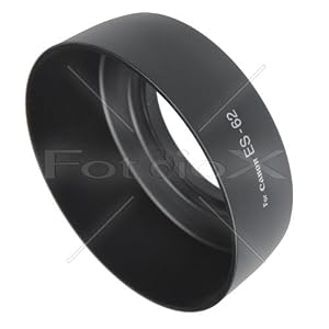 Fotodiox Dedicated Lens Hood, for Canon EF 50mm f/1.8 II Lens as Canon ES-62
