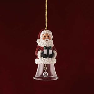 #!Cheap Gorham Winter Follies - Santa Bell Ornament